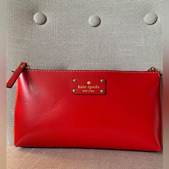 Kate Spade Red Shoulder Bag - Picture 3 of 7